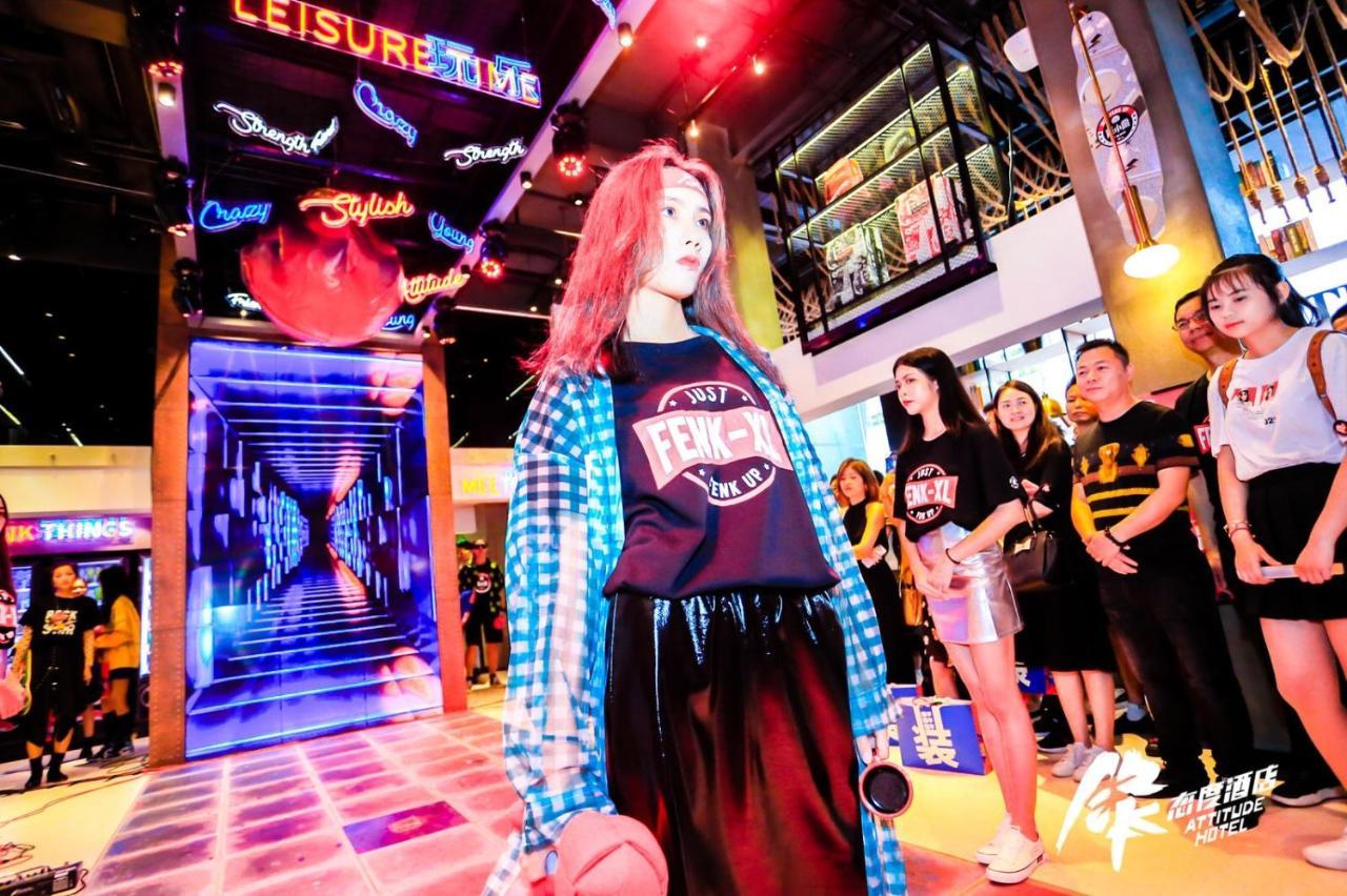 Fenk Attitude Hotel Guangzhou Railway Station Exteriör bild